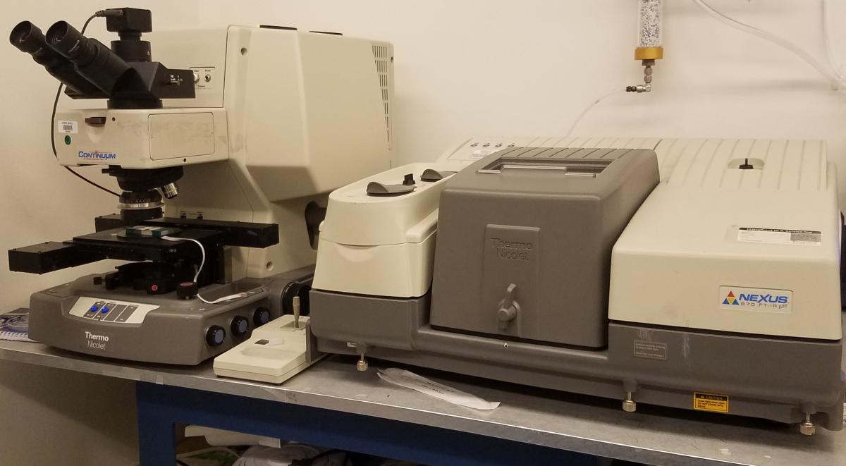 Infrared spectrometer and microscope