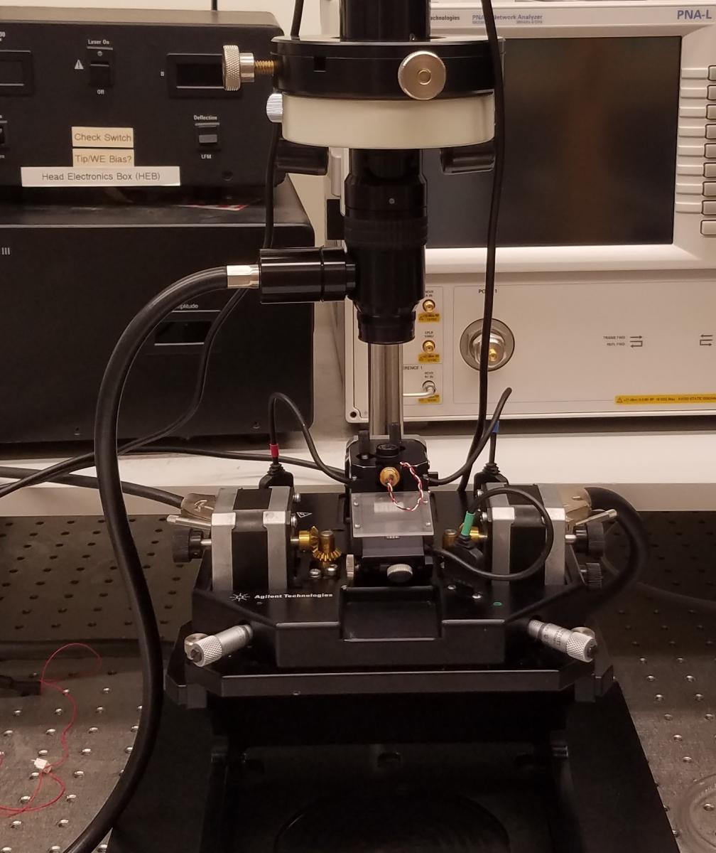 photograph of atomic force microscope